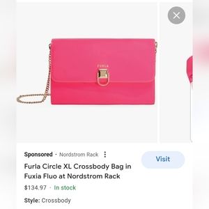 Furla crossbody handbag pink